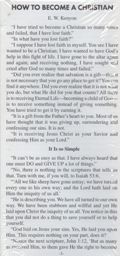 How to Become a Christian Tract by E. W. Kenyon